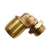 Sirit Brass Swivel Stud Male Elbow 90° 15mm x M22 - 69SME15/22X1.5
