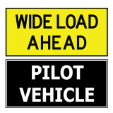 Image Wide Load Ahead/Pilot Vehicle On Reverse - TS779-ALI-R1