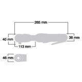 Shinano Ratchet Wrench 3/8" Sq Drive - SI-1320A