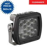 Image LED Work Lamp 526F 24V Black Housing Flood Beam - 1300581