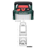 Metabo 18V 4000lm Worksite Light - Bare Tool - BSA18LED4000