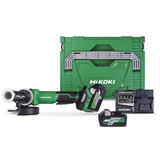HiKOKI 36V Brushless 125mm High Powered Angle Grinder Kit - G3613DVF(GRZ)