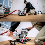 Metabo 1350W 216mm Compound Mitre Saw - KS216MLASERCUT