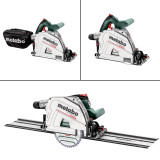 Metabo 18V B/Less 165mm Plunge Cut Circular Saw -Bare - KT18LTX66BL