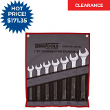 Teng Combination AF Spanner Set 13/16"-1-1/4" 7pc - 6507AF