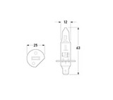 Hella Bulb - H1 12V 55W P14.5S - C1255
