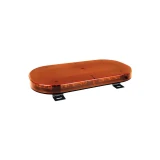 LED Micro Lightbar 200 Amber Lens, Amber Leds - Bolt Mount - 7MLB200A