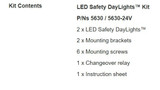 Hella LED Safety Daylight Kit 15 Deg 12V - 5630