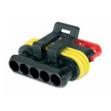 Hella Connector Super Seal 5 Pole Plug PK2 - 4985-P