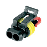 Hella Connector Super Seal 2 Pole Plug - 4982-P