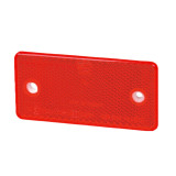 Hella Retro Reflector Red 94 x 44mm 2 Bolt Holes - 2923-2