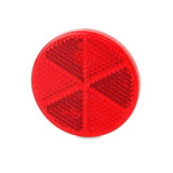 Hella Retro Reflector Red 60mm Adhesive - 2915-1
