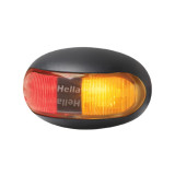 Hella LED Side Marker Red/Amber Pre-wired with 0.5m Cable - 2053