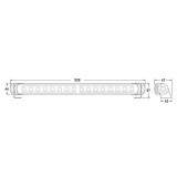 Hella LED Light Bar 470 Front Position Function High Beam - 1FJ958140-001