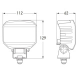 Hella LED Worklamp PB1500 Spread - 1557