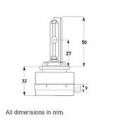 Hella Bulb D1S 35W Pk32D-2 - D1S