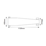 Powerbuilt HD Long Ram Floor Jack 3 Ton / 2700kg - WTJL2700