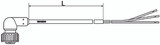 ABS Modulator Cable 12m - 449/513/120/0