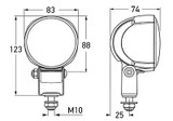 Hella Work Lamp Module 70 Spread 12V - 1547