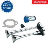 Horn TT2 24V Metal Chromed External Mounting - 11232013