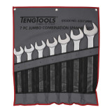 Teng Combination Metric Spanner Set 33-50mm 7pc w/Wallet - 6507JMM