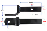 Towball Mount 277mm 3500Kg - 21177