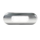 Hella LED Slim Front Position/End Outline Lamp White SS - 2059S-BULK