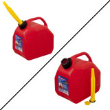 Scepter Petrol Can Squat Red 10L - SC07079