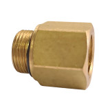 Brass Reducing Adaptor M22 Male x 1/2" NPT Female - 209MET22/8N