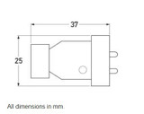 Image Hella Marine Plug 2 Pin - 2742