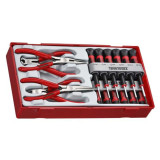 Teng Mini Plier & Screwdriver Set - TC Tray - 16pc - TTMI16