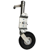 Jockey Wheel HD Solid Wheel 245 x 90mm 440kg Sidewind - CPN14SHS