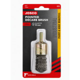 Crimped Wire Decarb Brush 19mm Pointed End 6mm Shank - 208