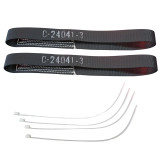 Hendrickson Shock Strap Kit 525mm 1 Axle Suits S2212 - C-14587-3L