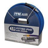 ITM PVC Blue Air Hose With Couplers - 10mm x 10M - TM300-210