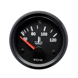 VDO Electric Temperature Gauge - Water - 12V, 40-120°C - 310-010-014