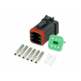 Hella DT Connector Plug 6 Pin - 4963-P