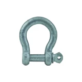 Galv Dee Shackle 6mm Dia Screw Pin (Not for Lifting)
 - S2764