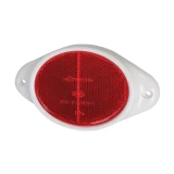Hella Retro Reflector Red 83mm Horizontal - 2910H