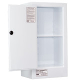 Pratt DG Cabinet Corrosive Polyethylene 60L - 1 Shelf - 5517PSPH