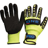 Arax One Anti-Vibe Gloves with TPR Padding - 3XL - ONECR12