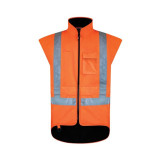Stamina Fleece Lined Vest Orange TTMC-W17 Sz 6XL - 51305O-6XL
