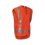 Polyester Vest Orange TTMC-17 Sz 2XS - 52305O-2XS