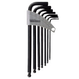 Teng Ball-End AF Hex Key Set 1/8" - 3/8" 7pc - 1474