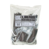 Nylon Cable Ties - Mixed Range Black 1000pk - CT1000B