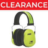 Python Slimline Earmuffs Hi-Vis Class 5 (EOL) - EMPYTS