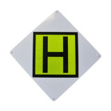 H Label Steel With Holes 295 x 295 - HPMV-1-M