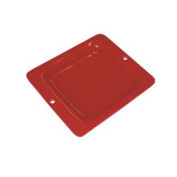 Licence Holder 4 x 4 Red With Screws - MODEL44R