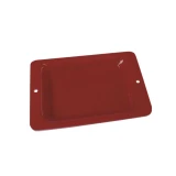 Licence Holder 6 x 4mm Red with Screws - MODELVAR