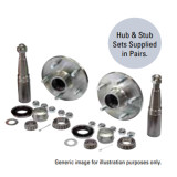 Hub & Stub Kit 1500kg 4 x 4-1/2 Datsun - NZ103Z